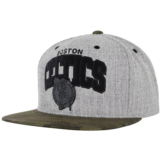 Mitchell & Ness NBA Boston Celtics Lux Camo Grey Cap - Image 1