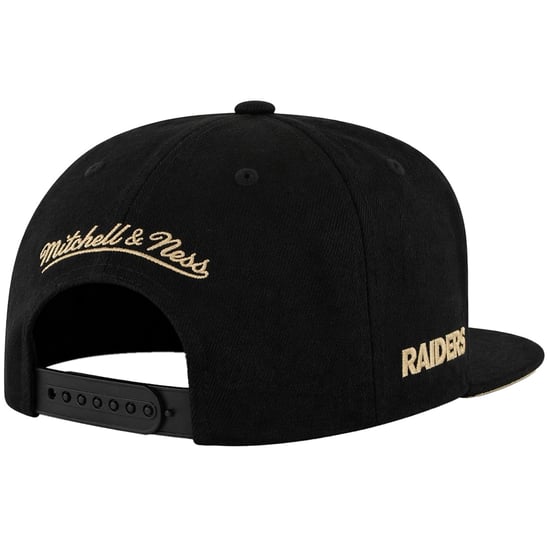 Mitchell & Ness NFL Oakland Raiders With Love Black Cap - Image 2