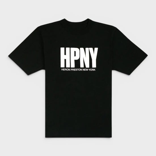 Heron Preston HPNY Logo Tee Black White - Image 1