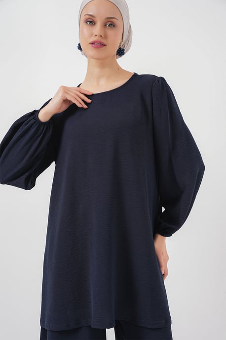 Tunic & Wijde Pantalon Twee-Delige Set - Image 3