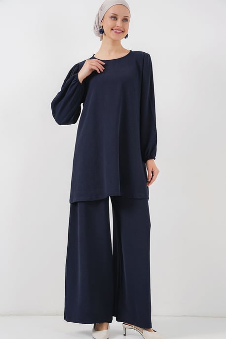 Tunic & Wijde Pantalon Twee-Delige Set - Image 4