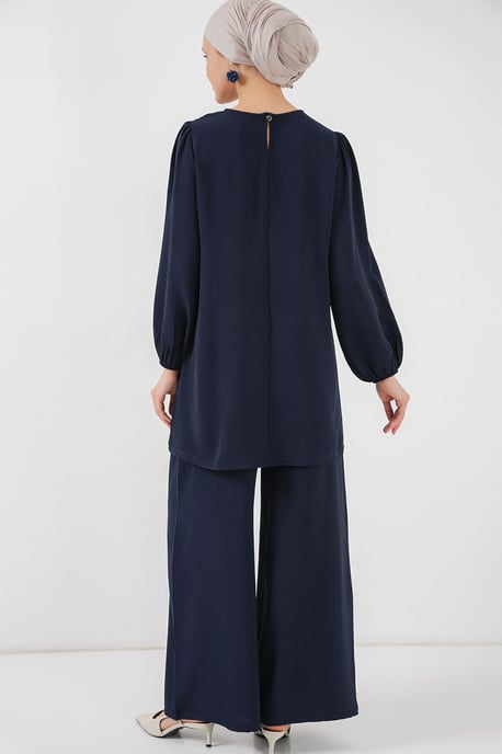 Tunic & Wijde Pantalon Twee-Delige Set - Image 6