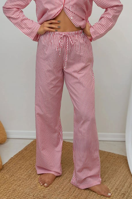 Gestreept Katoenen Pyjama Set - Image 3