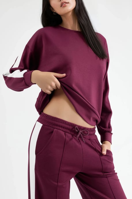 Modal Touch Regular Fit Sweatshirt en Broek Set - Image 6