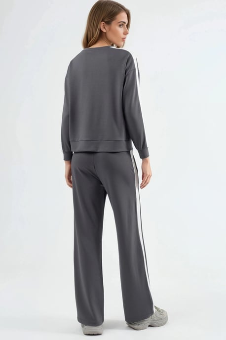 Modal Touch Regular Fit Sweater & Broek Set - Image 3
