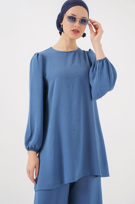 Tunic & Wijde Pantalon Tweedelige Set - Image 3