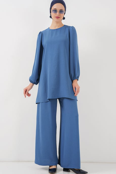 Tunic & Wijde Pantalon Tweedelige Set - Image 4