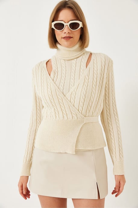 Haar Baard Geprinte Knit Co-ord Set - Image 3