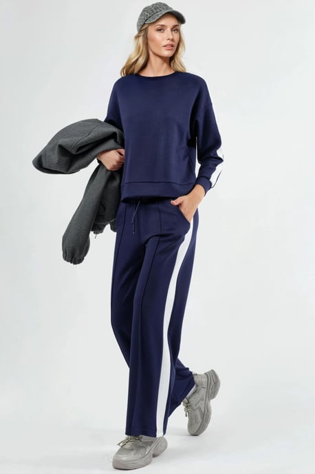 Modal Touch Regular Fit Sweatshirt en Broek Set - Image 1