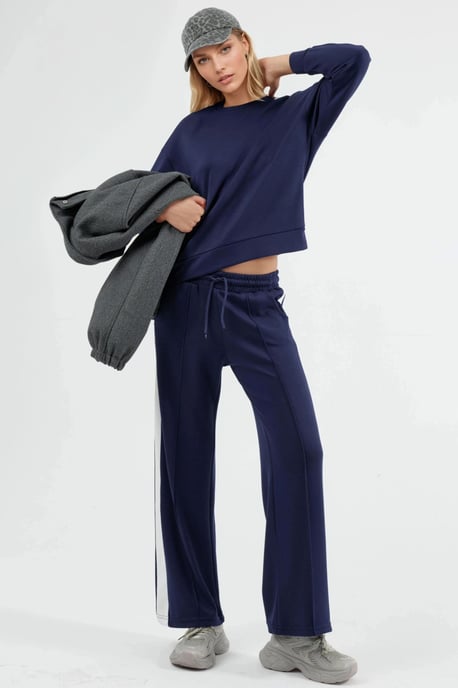 Modal Touch Regular Fit Sweatshirt en Broek Set - Image 5