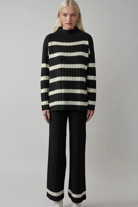 Gestreepte Trui & Broek Breisels Co-ord Set - Image 5