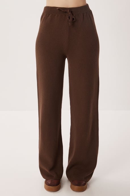 Ribbed Knit Co-Ord Set with Button Closure - Image 5