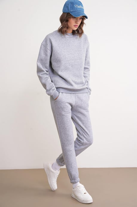 Basis Sweatshirt och Jogger Tvådelat Set - Image 4