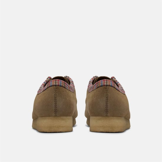 Men's Clarks Originals Wallabee Boat Shoes in Brown - Image 5