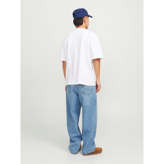 Men's Jack and Jones 192 Jeans in Blue Denim - Image 4