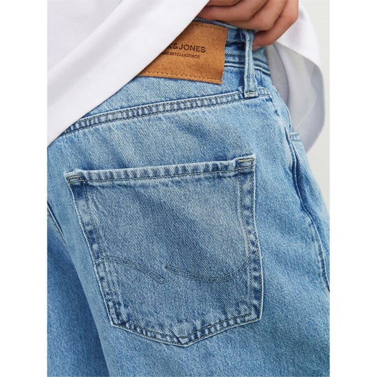 Men's Jack and Jones 192 Jeans in Blue Denim - Image 5