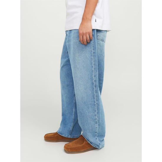 Men's Jack and Jones 192 Jeans in Blue Denim - Image 6