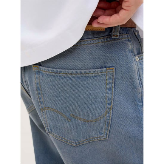 Men's Jack and Jones 092 Jeans in Blue Denim - Image 5