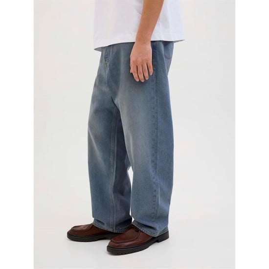 Men's Jack and Jones 092 Jeans in Blue Denim - Image 6