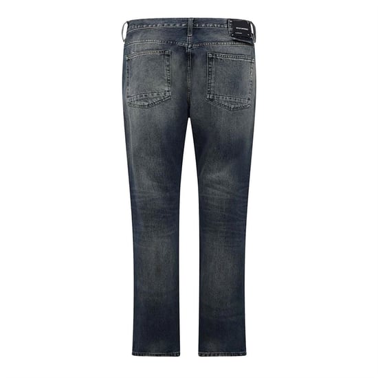 Men's Replay Sartoriale Relaxed Fit Straight Leg Jeans in Blue - Image 2
