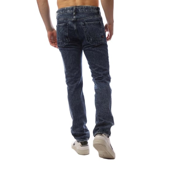 Men's Boss Five Pocket Straight Leg Jeans in Navy - Image 2