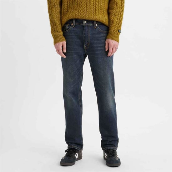 Men's Levis 541 Athletic Taper Born To Adapt Straight Leg Jeans in Blue - Image 2