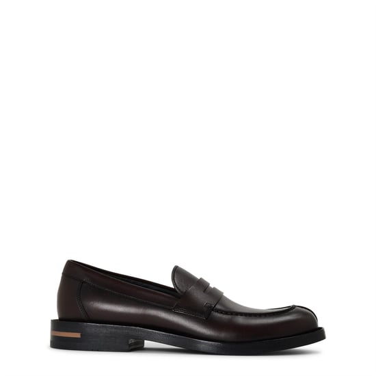 Men's Boss Loaf Ltpe 10246727 01 Loafers in Dark Brown - Image 1