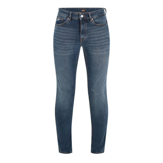 Men's Boss Delaware BC Slim Fit Jeans in Dark Blue - Image 1