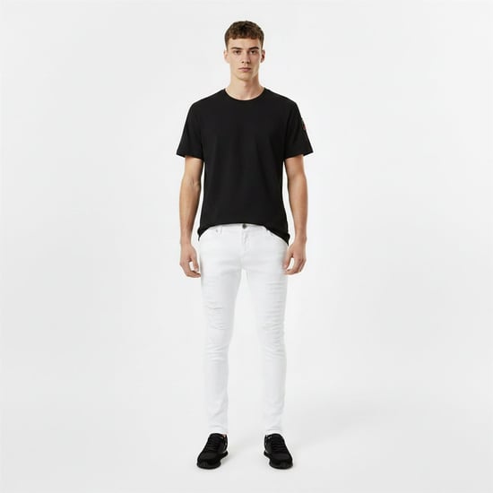 Men's Criminal Damage Camden Jean in White - Image 5