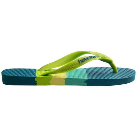 Men's Havaianas Hav. Brasil Tech Green 43 44 Flip Flops in Green - Image 1