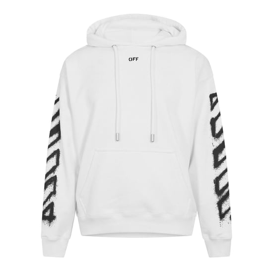 Men's Off White Overhead Hoodie in White - Image 1