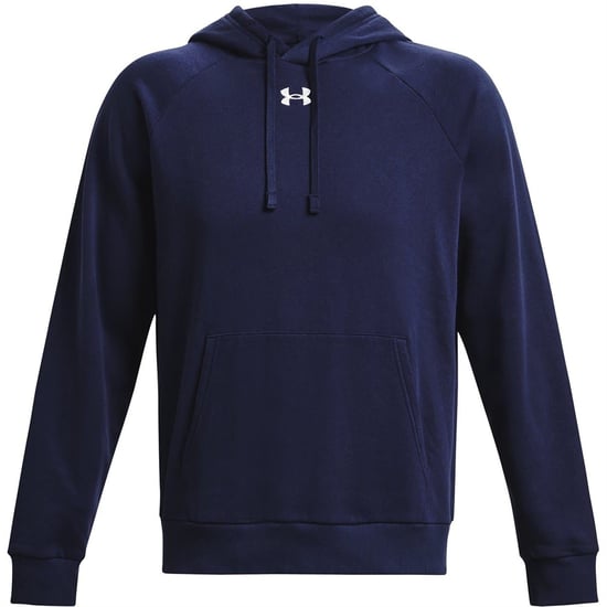 Men's Under Armour Fleece Hoodie in Midnight Navy - Image 1