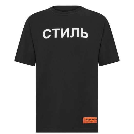 Men's Heron Preston Ctnmb T-Shirt in Black 1001 - Image 1