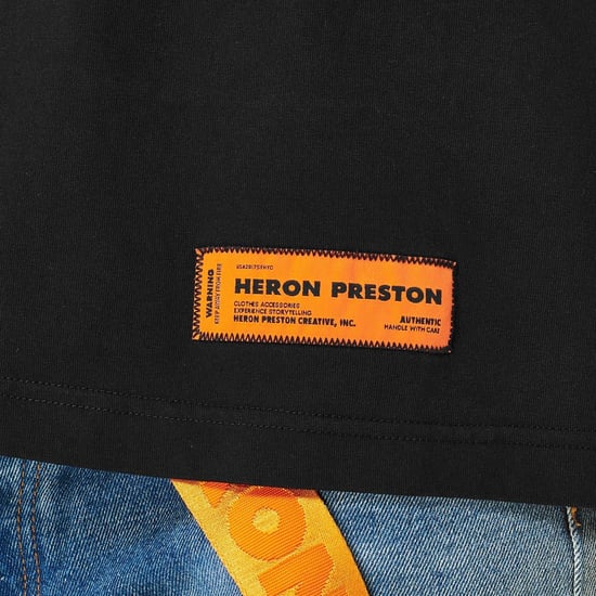 Men's Heron Preston Ctnmb T-Shirt in Black 1001 - Image 4