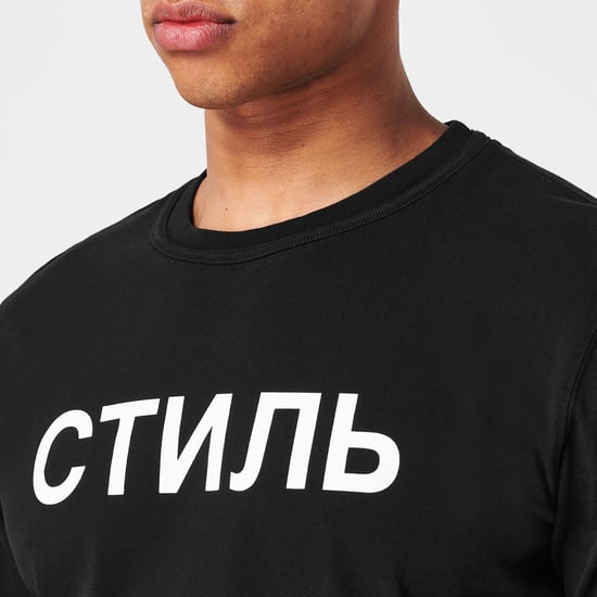 Men's Heron Preston Ctnmb T-Shirt in Black 1001 - Image 5