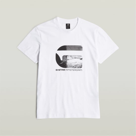 Men's G Star T-Shirt in White - Image 1