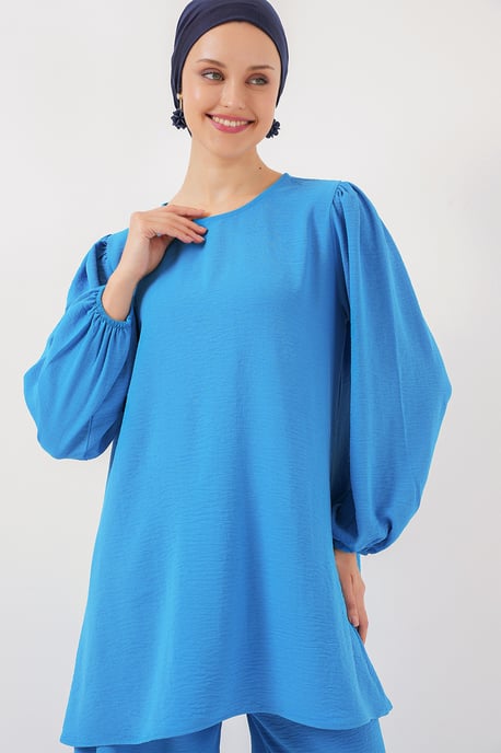 Tunic & Wijde Pantalon Twee-Scale Set - Image 3