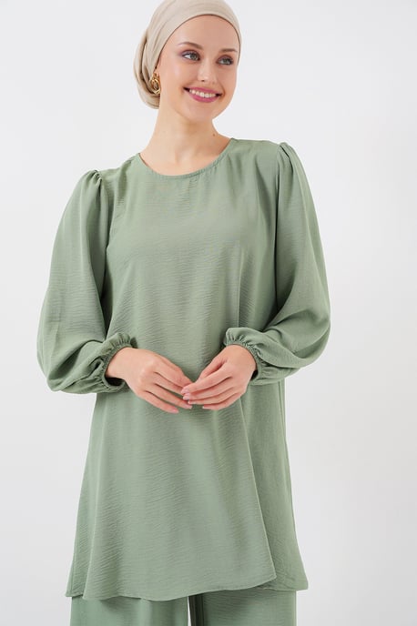 Tuniek & Wijde Broek Twee-Delige Coördinatie Set - Image 3