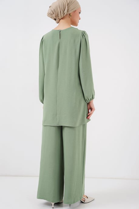 Tuniek & Wijde Broek Twee-Delige Coördinatie Set - Image 6