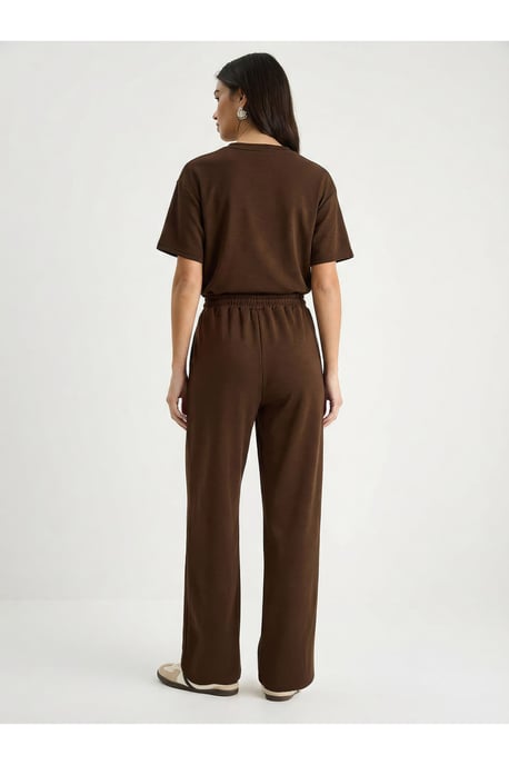 Ronde Hals T-Shirt en Broek Twee-Delige Set - Image 5