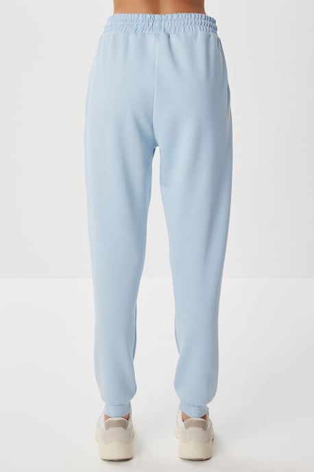 Contrast Binding Gedetailleerde Rits Sweater & Jogger Twee-Delige Set - Image 6