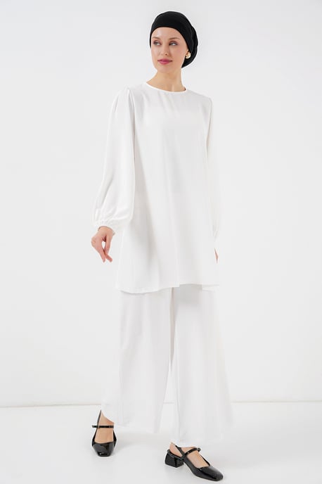 Tuniek & Wijde Broek Twee-Delige Coördinatie Set - Image 3