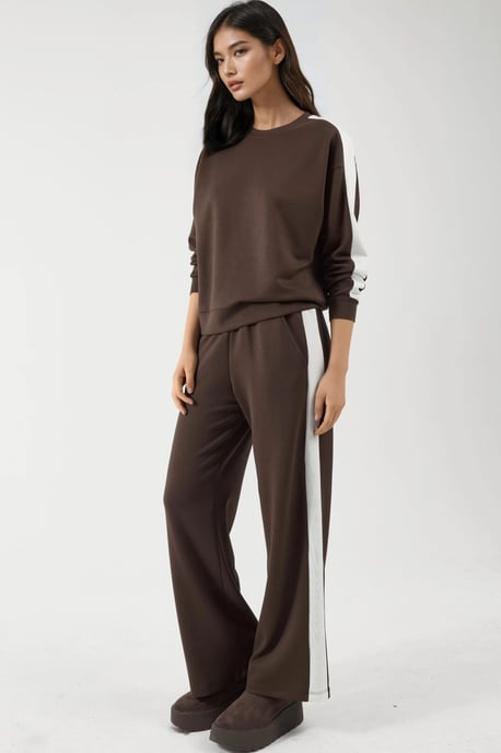 Modal Touch Regular Fit Sweatshirt & Broek Set - Image 3