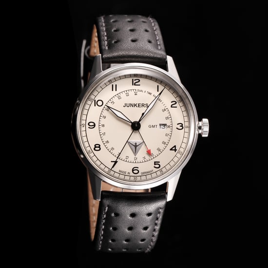 Junkers Men’s 6946-5 Pilot Watch Aviation Chronograph Classic Analog Display with Date Window Luminous Hands - Image 3