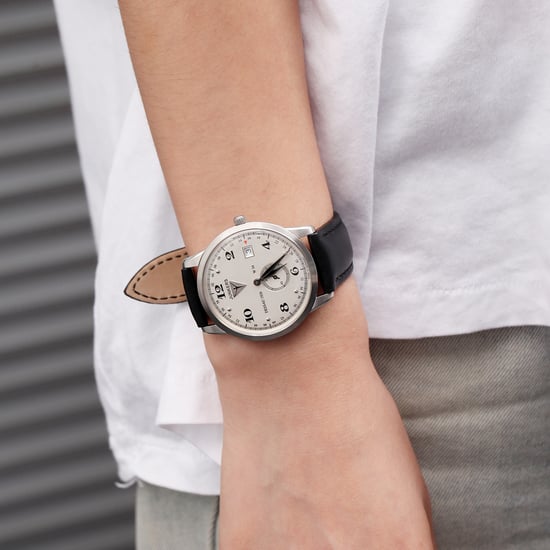 JUNKERS Dessau 1926 Flatline Series Men's Quartz Watch with Black Leather Strap 6334-4 - Image 2