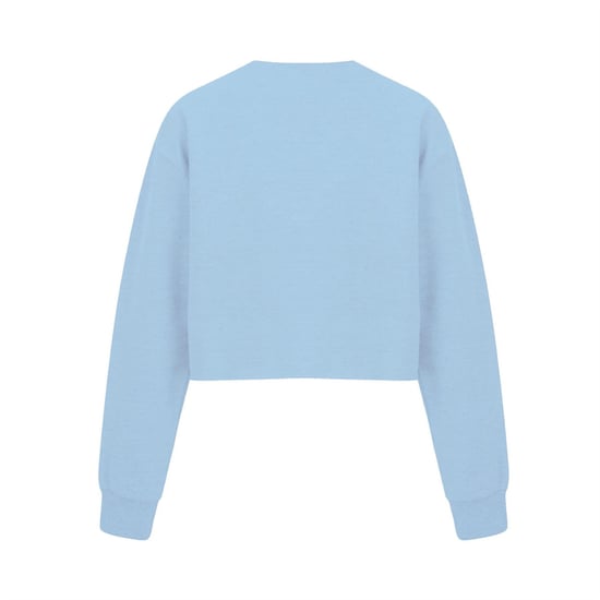 Women's Miso Cropped Sweatshirt in Blue - Image 2