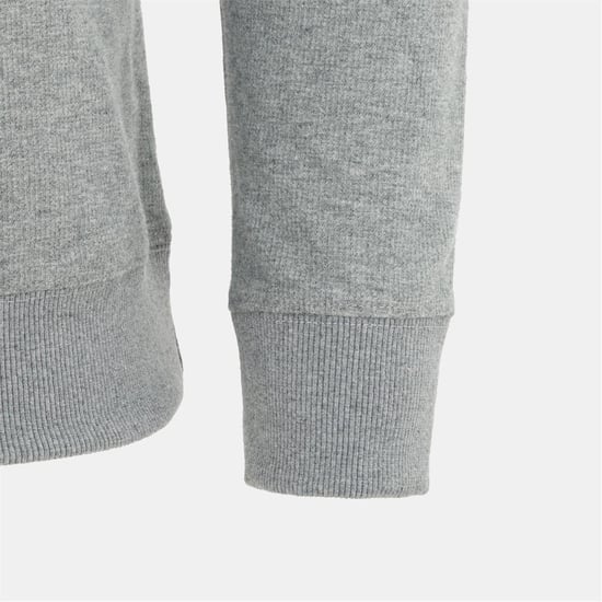 Men's Howick Crew Neck  Jumper in Grey - Image 6