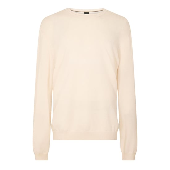 Men's Boss E 10157925 01 Sweatshirt in Open White - Image 1