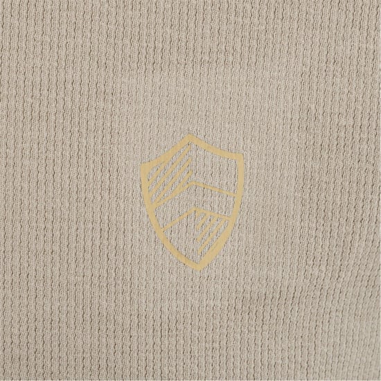 Men's Howick Crew Neck Jumper in Khaki - Image 4