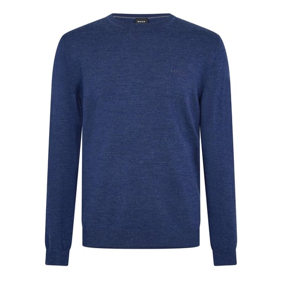 Men's Boss E 10157925 01 Sweatshirt in Medium Blue - Image 1